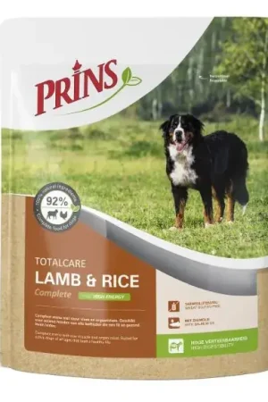 Voordeelprijs Prins TotalCare Dog Lamb & Rice Complete 2,5kg